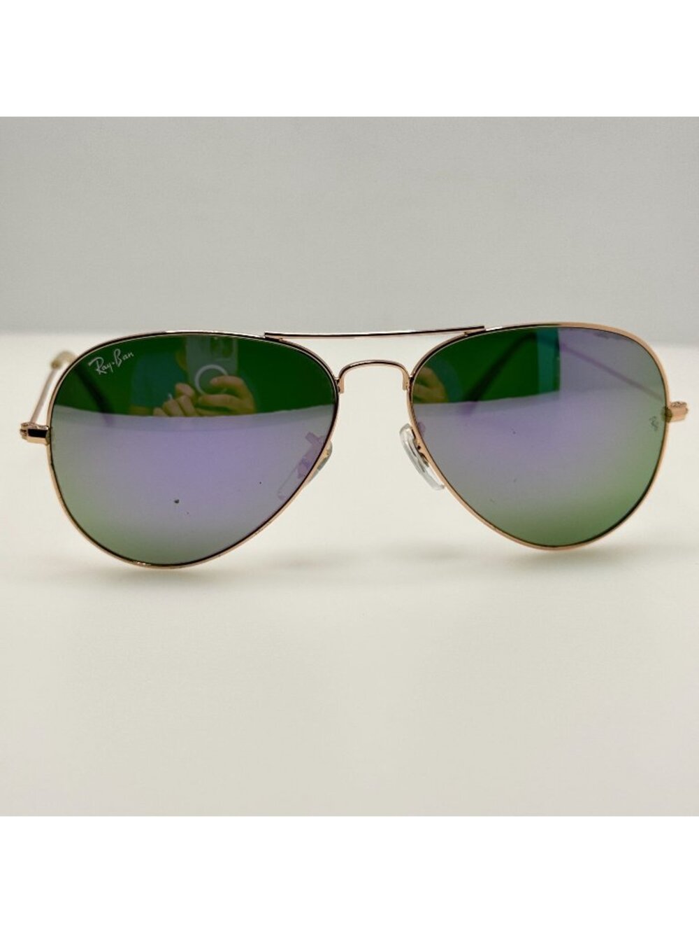 Ray Ban Sunglasses RB 3027 Aviator Large Metal 58-14-125